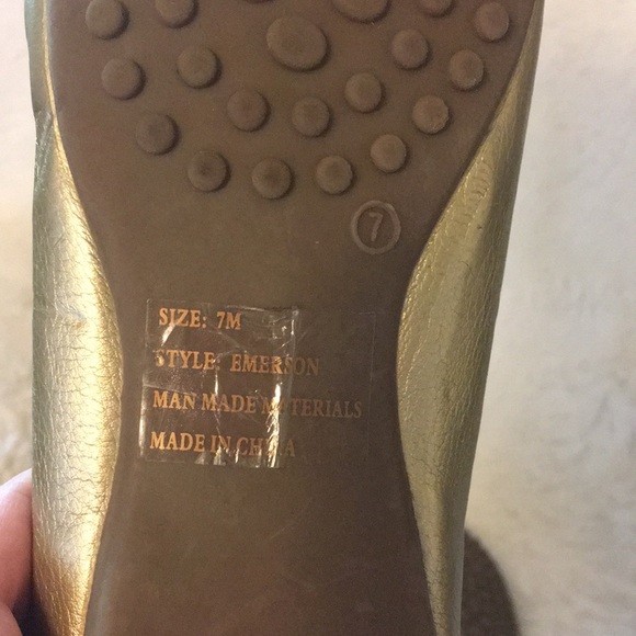 Marco Santi Gold Loafers - Picture 4 of 5